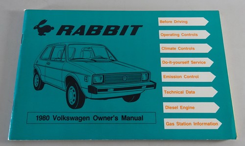 Owner manual handbook vw - owner´s,