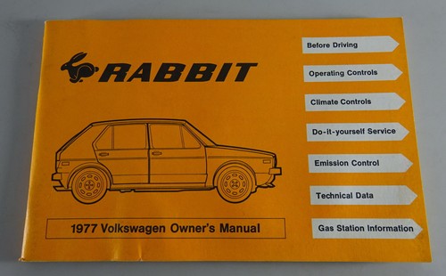 Owner manual handbook vw - manual, /