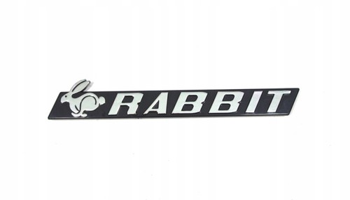 Emblem rabbit us schriftzug - emblem, "rabbit"
